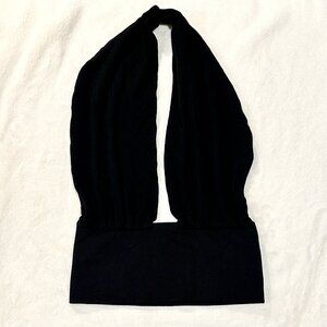 NEW Spiritual Gangster Black Halter Crop Top - Size: XS/S